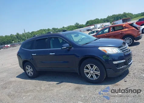 2015 Chevrolet Traverse 1Lt из США, поврежденный, VIN 1GNKRGKD2FJ350652